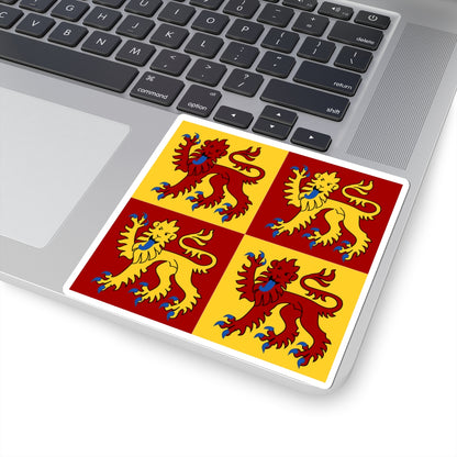 Flag of Gwynedd (United Kingdom) STICKER Vinyl Kiss-Cut Decal