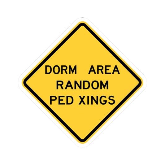 NJ Road sign WNJ24-1 (New Jersey) (Road Sign) STICKER Vinyl Kiss-Cut Decal