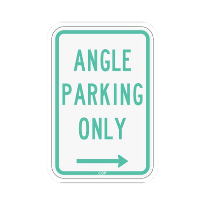 PBOT Road sign P4620R (Oregon) (Road Sign) STICKER Vinyl Kiss-Cut Decal