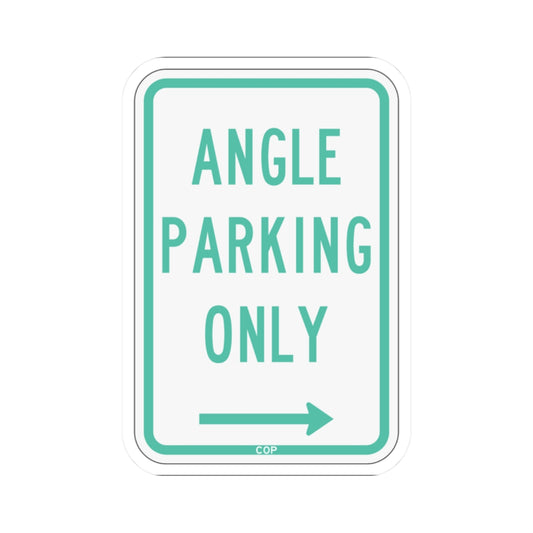 PBOT Road sign P4620R (Oregon) (Road Sign) STICKER Vinyl Kiss-Cut Decal