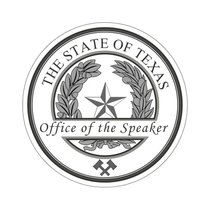 Seal of Speaker of the House of Texas - STICKER Vinyl Kiss-Cut Decal