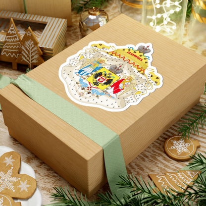 Great Coat of Arms of Congress Poland - STICKER Vinyl Kiss-Cut Decal