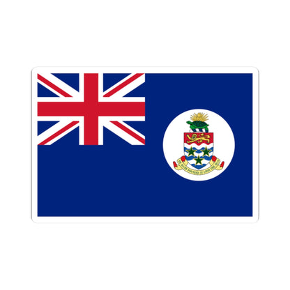 Flag of the Cayman Islands pre-1999 3-2 (United Kingdom) STICKER Vinyl Kiss-Cut Decal