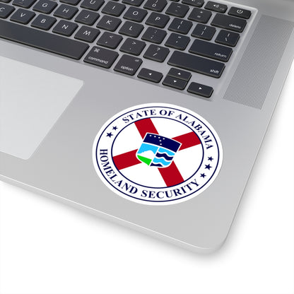 Alabama Department of Homeland Security - STICKER Vinyl Kiss-Cut Decal