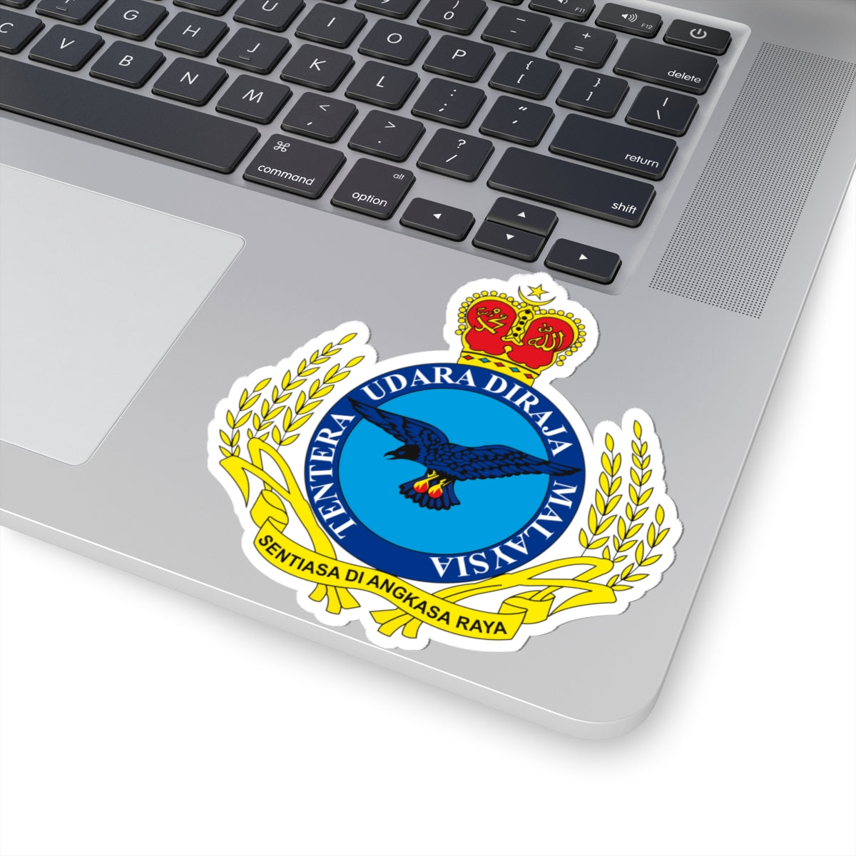 Badge of the Royal Malaysian Air Force (Malaysia) (Coat of Arms) STICKER Vinyl Kiss-Cut Decal