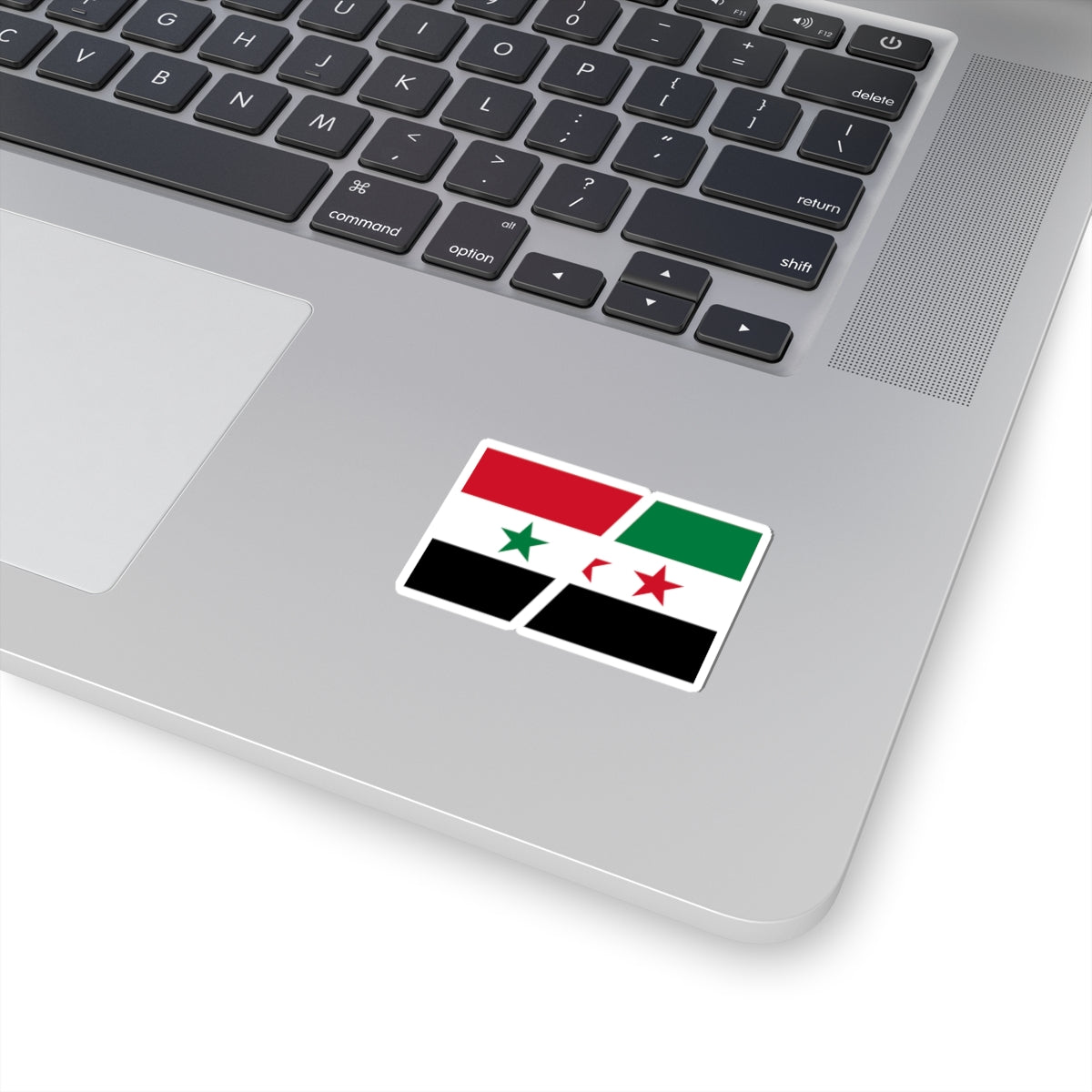Flag of Syria and the Syrian revolution (Syria) STICKER Vinyl Kiss-Cut Decal