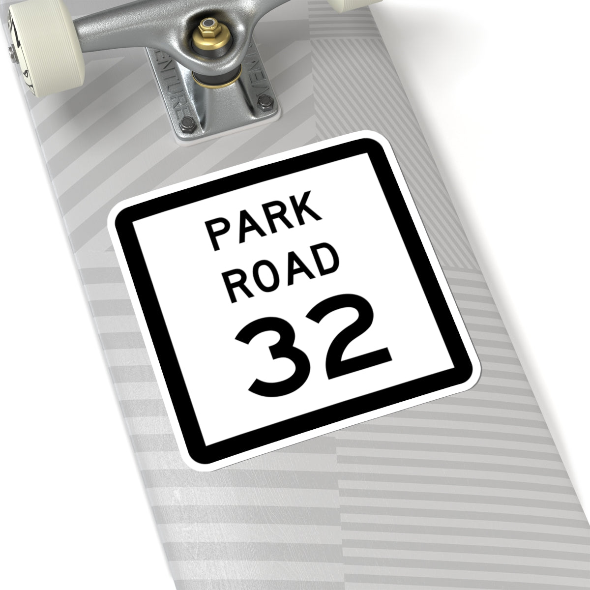 Texas Park Road 32 (Texas) (Road Sign) STICKER Vinyl Kiss-Cut Decal