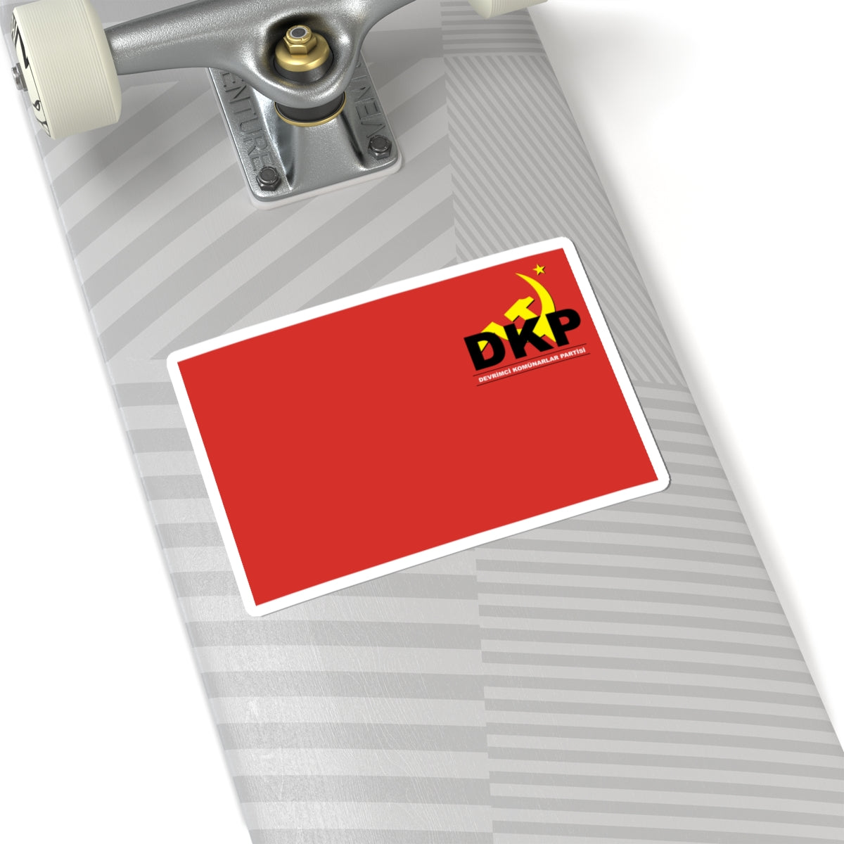 DKP-Rojava Flag (Syria) STICKER Vinyl Kiss-Cut Decal