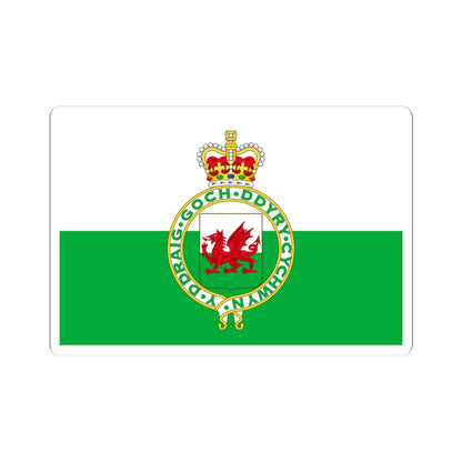 Flag of Wales 1953-1959 3-2 (United Kingdom) STICKER Vinyl Kiss-Cut Decal
