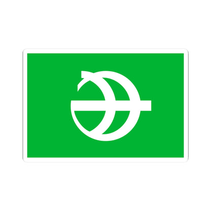 Flag of Miyota Nagano (Japan) STICKER Vinyl Kiss-Cut Decal