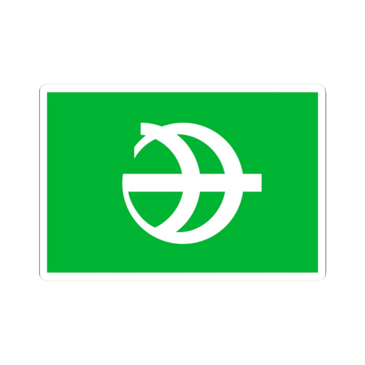 Flag of Miyota Nagano (Japan) STICKER Vinyl Kiss-Cut Decal