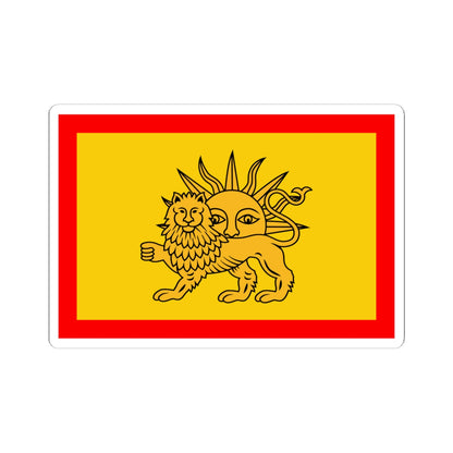 Nadir Shah Flag (Iran) STICKER Vinyl Kiss-Cut Decal