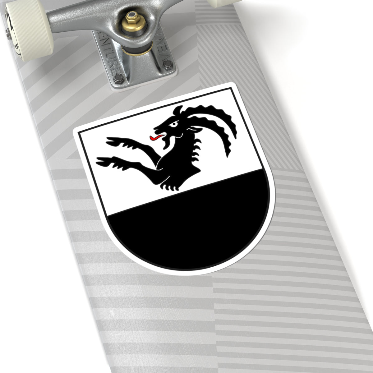 Sur Tasna Kreis wappen (Switzerland) (Coat of Arms) STICKER Vinyl Kiss-Cut Decal