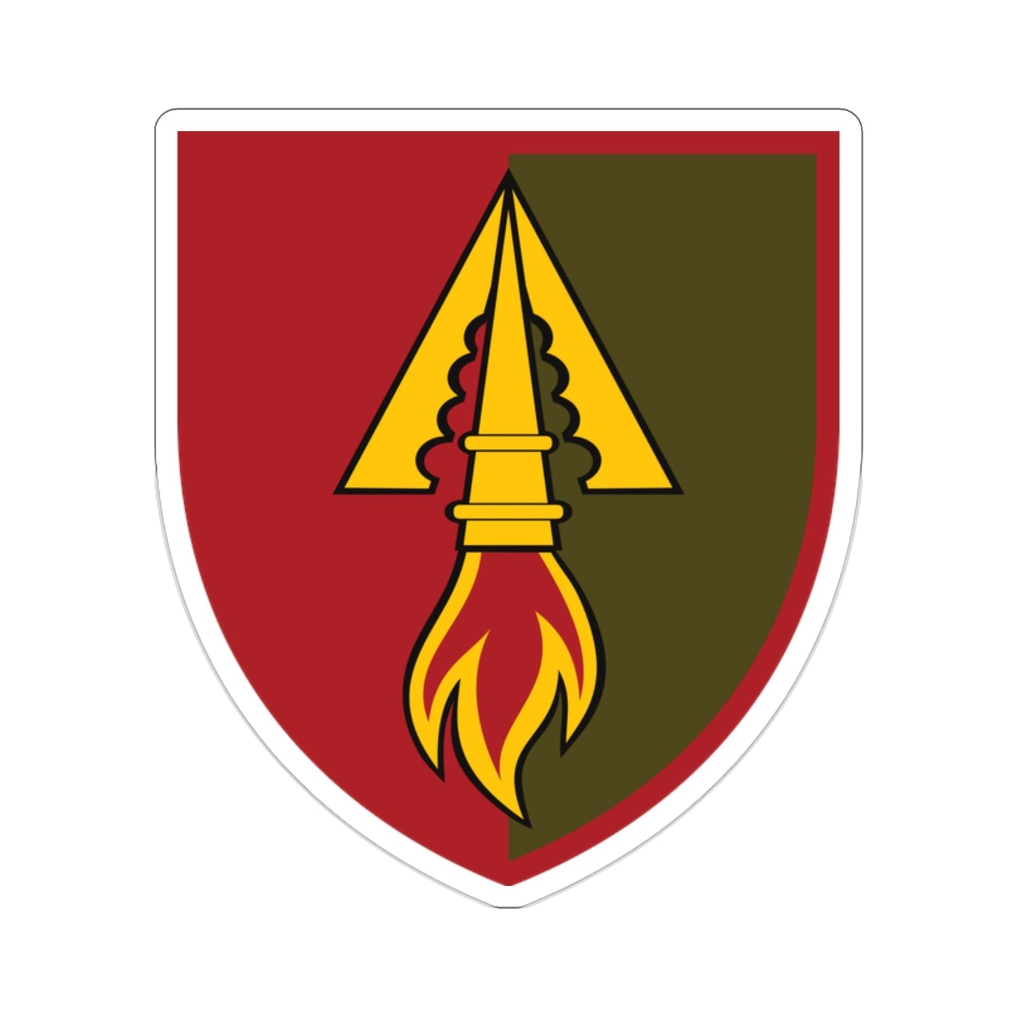 1039th Anti-Aircraft Missile Regiment (Ukraine) STICKER Vinyl Die-Cut Decal-2 Inch-The Sticker Space