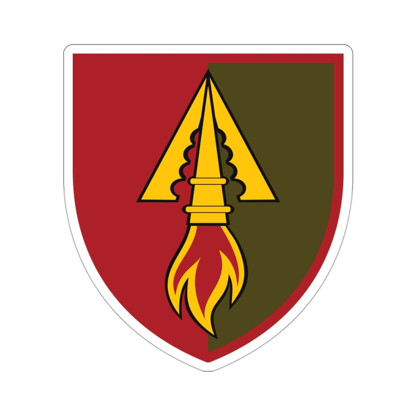 1039th Anti-Aircraft Missile Regiment (Ukraine) STICKER Vinyl Die-Cut Decal-3 Inch-The Sticker Space