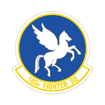103d Fighter Squadron (U.S. Air Force) STICKER Vinyl Die-Cut Decal 4 Inch - The Sticker Space