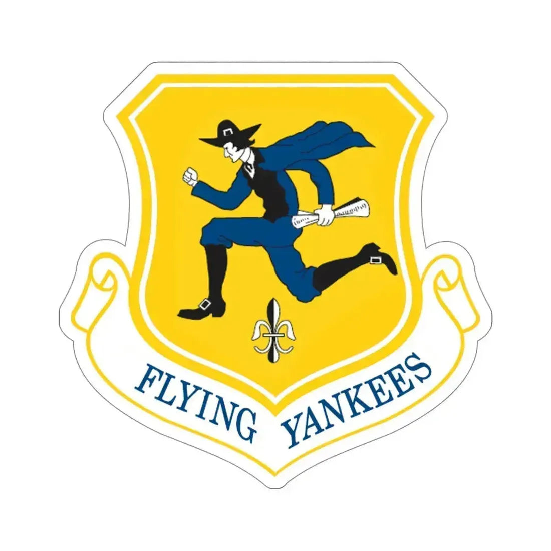 103rd Airlift Wing (U.S. Air Force) STICKER Vinyl Die-Cut Decal 5 Inch - The Sticker Space