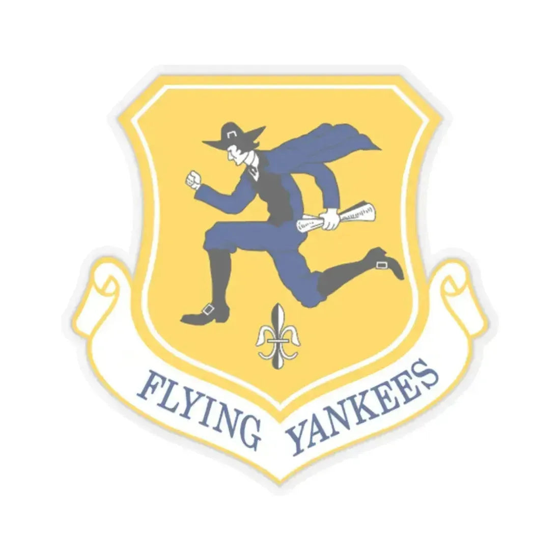 103rd Airlift Wing (U.S. Air Force) STICKER Vinyl Kiss-Cut Decal 2 Inch Transparent - The Sticker Space