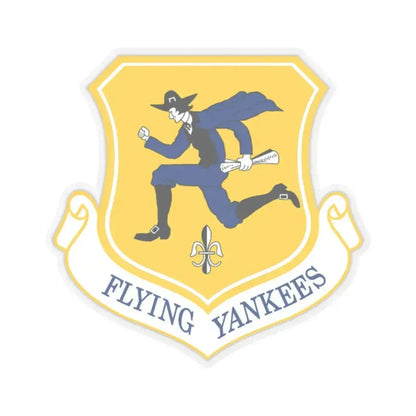 103rd Airlift Wing (U.S. Air Force) STICKER Vinyl Kiss-Cut Decal 4 Inch Transparent - The Sticker Space