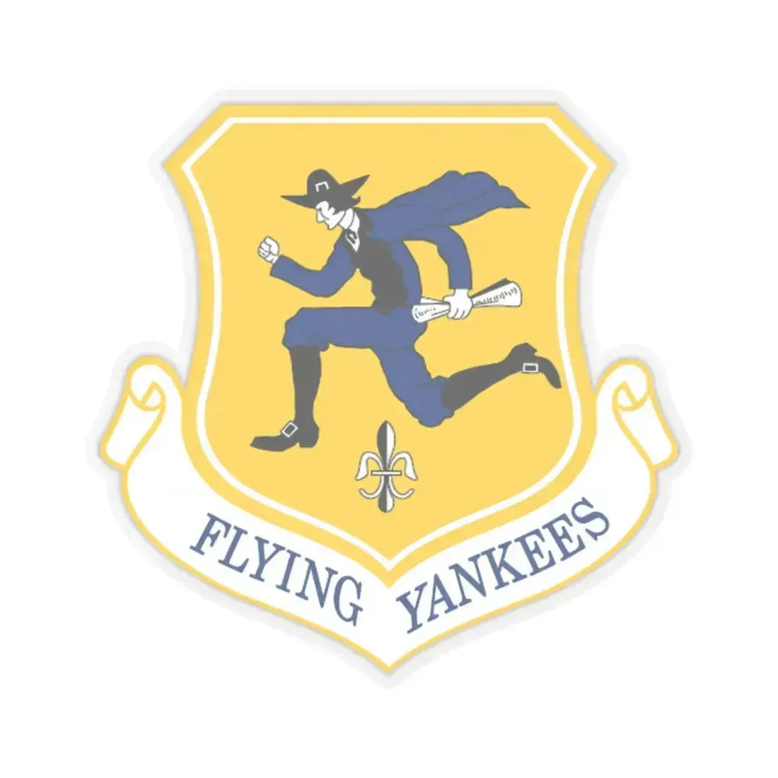 103rd Airlift Wing (U.S. Air Force) STICKER Vinyl Kiss-Cut Decal 6 Inch Transparent - The Sticker Space