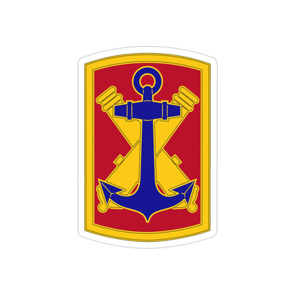 103rd Field Artillery Brigade (U.S. Army) REVERSE PRINT Transparent STICKER-5" × 5"-The Sticker Space