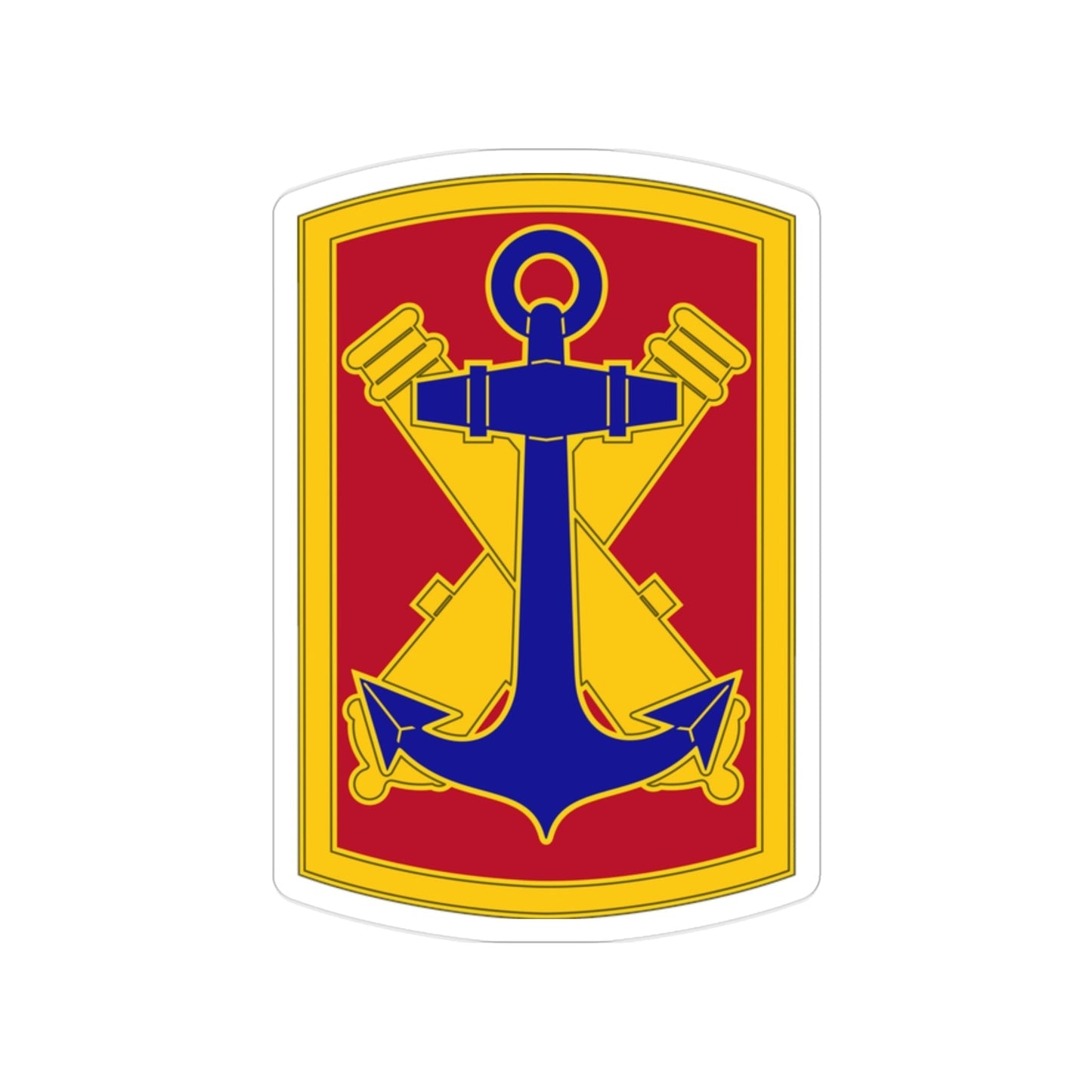 103rd Field Artillery Brigade (U.S. Army) Transparent STICKER Die-Cut Vinyl Decal-2 Inch-The Sticker Space