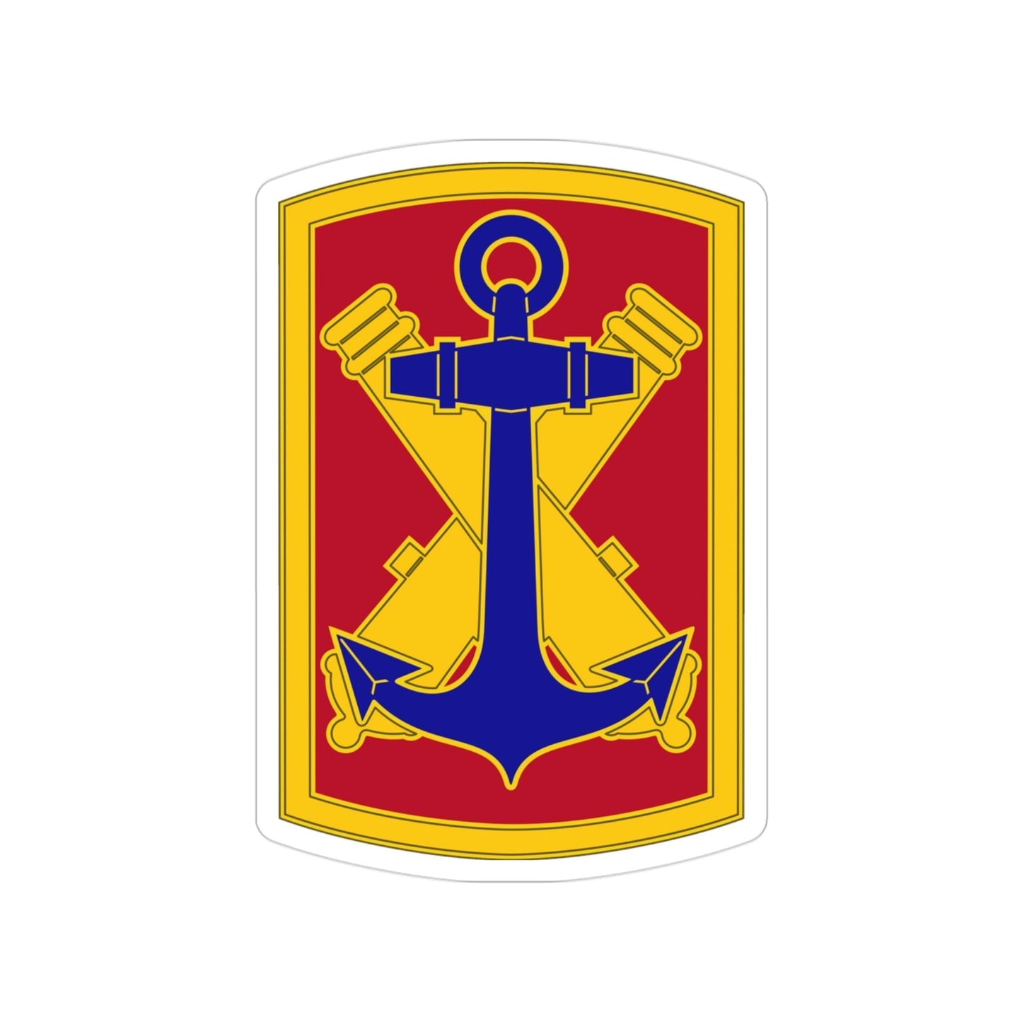 103rd Field Artillery Brigade (U.S. Army) Transparent STICKER Die-Cut Vinyl Decal-3 Inch-The Sticker Space