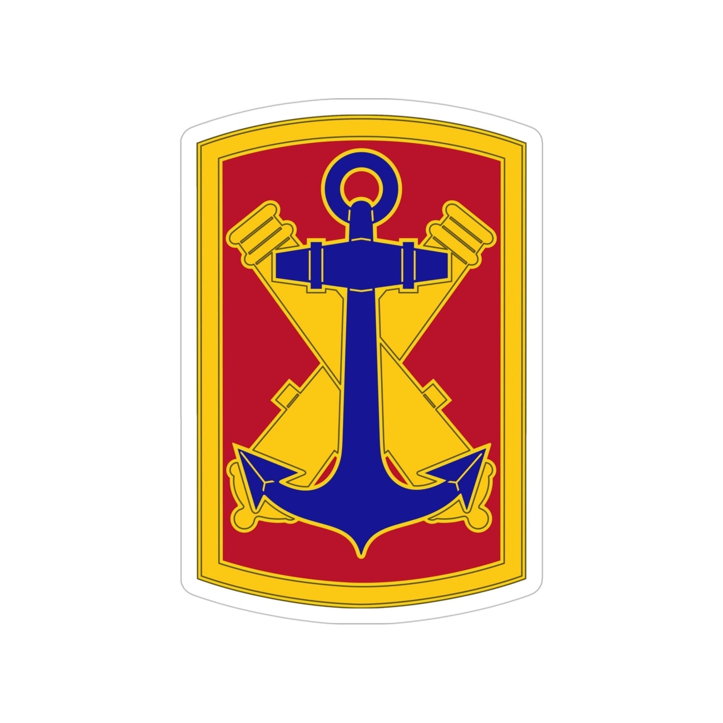 103rd Field Artillery Brigade (U.S. Army) Transparent STICKER Die-Cut Vinyl Decal-5 Inch-The Sticker Space