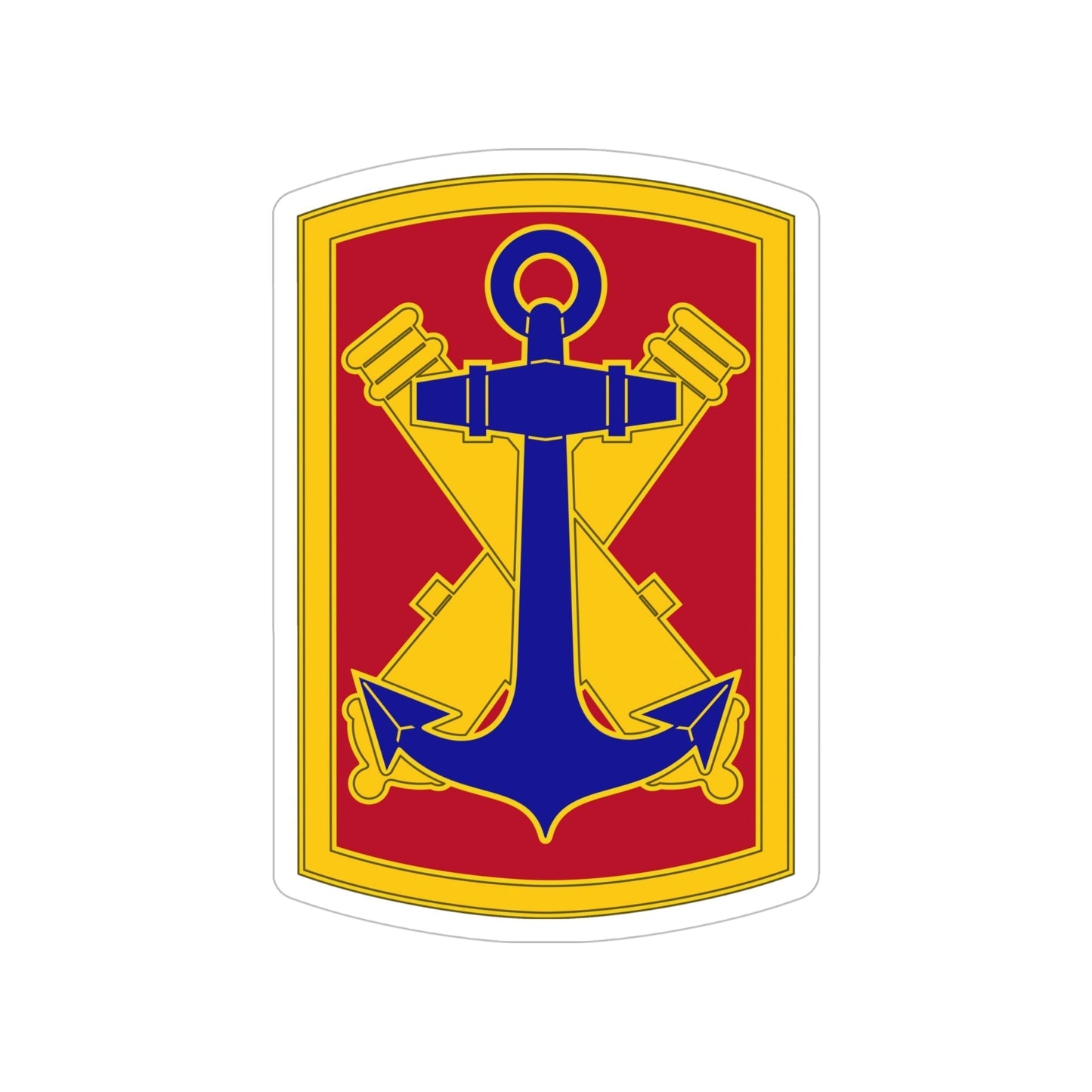 103rd Field Artillery Brigade (U.S. Army) Transparent STICKER Die-Cut Vinyl Decal-6 Inch-The Sticker Space