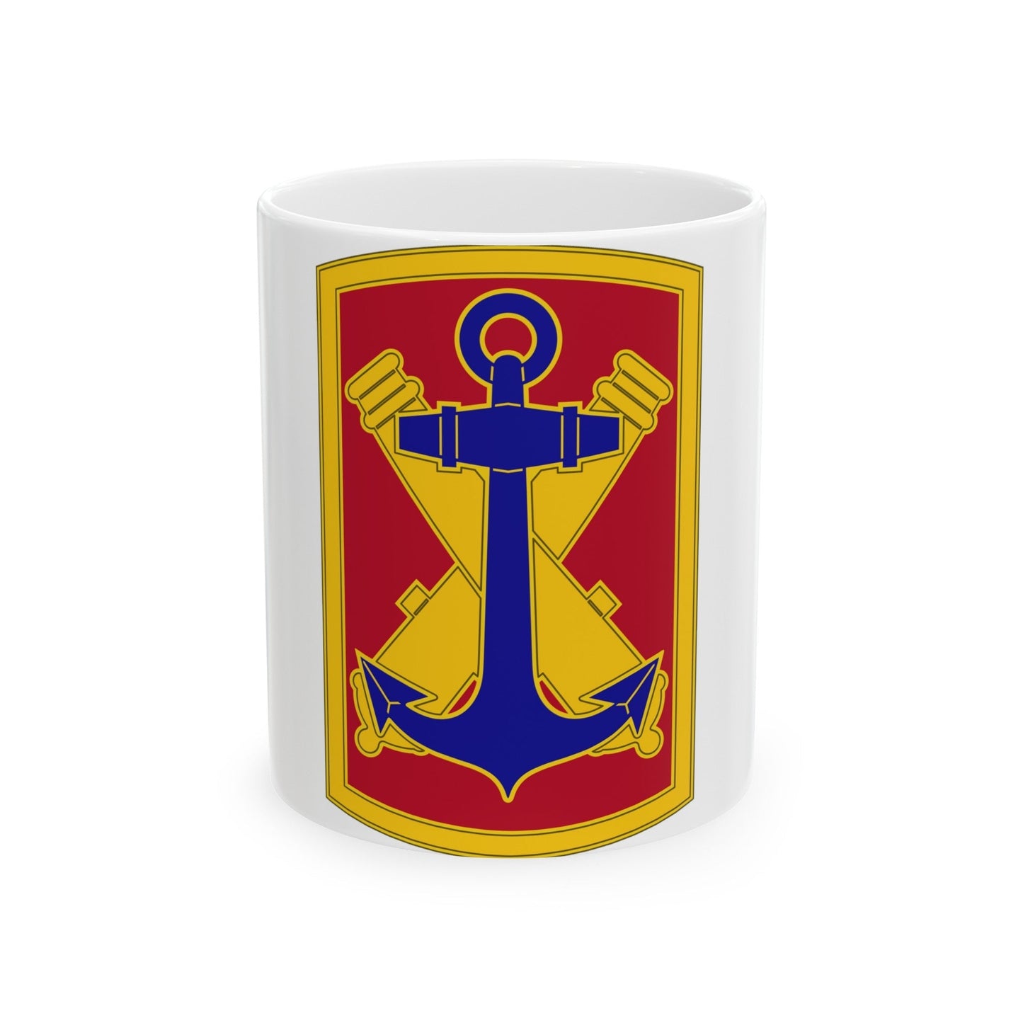 103rd Field Artillery Brigade (U.S. Army) White Coffee Mug-11oz-The Sticker Space