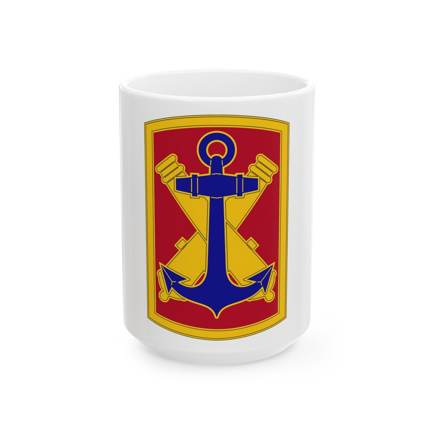 103rd Field Artillery Brigade (U.S. Army) White Coffee Mug-15oz-The Sticker Space