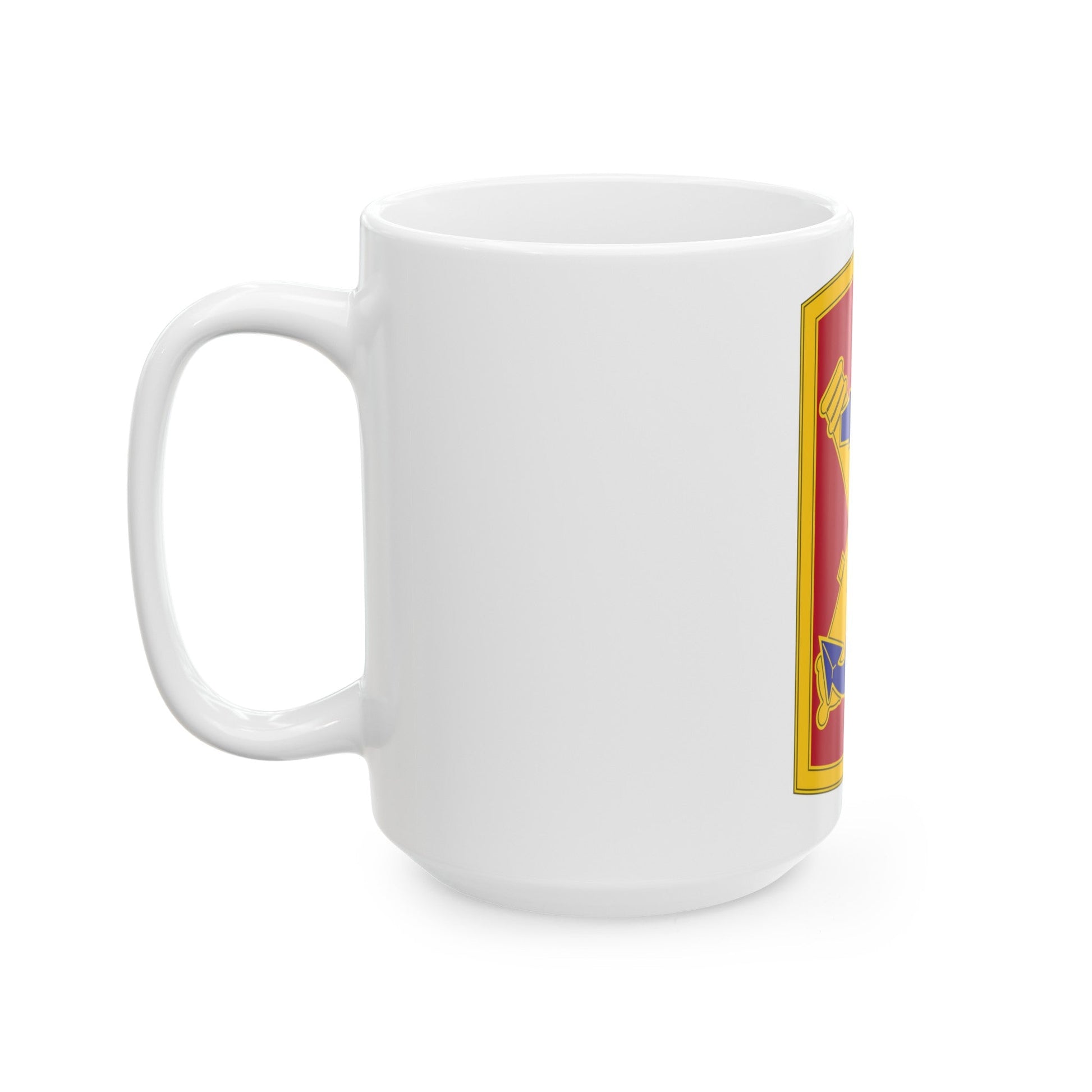 103rd Field Artillery Brigade (U.S. Army) White Coffee Mug-The Sticker Space