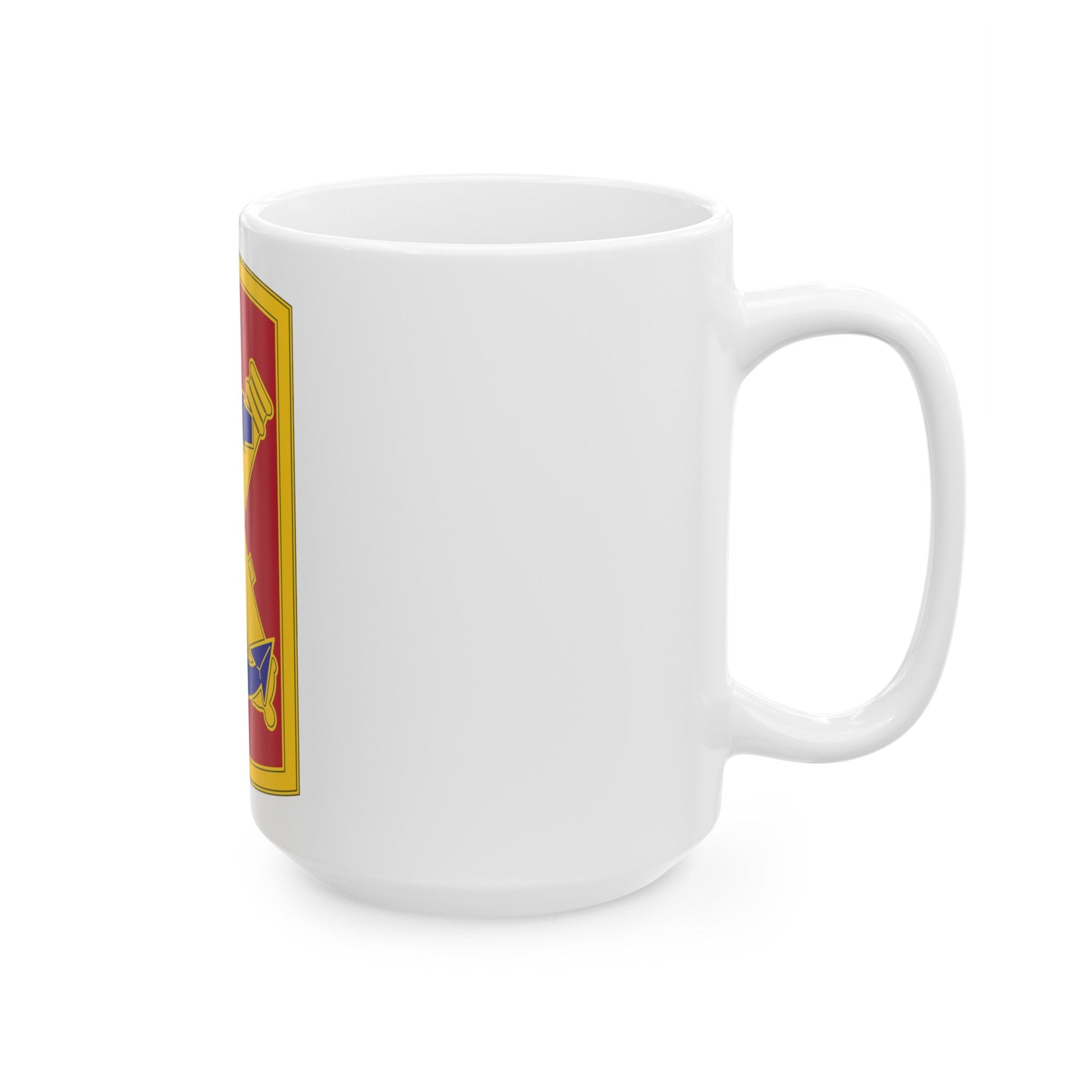 103rd Field Artillery Brigade (U.S. Army) White Coffee Mug-The Sticker Space