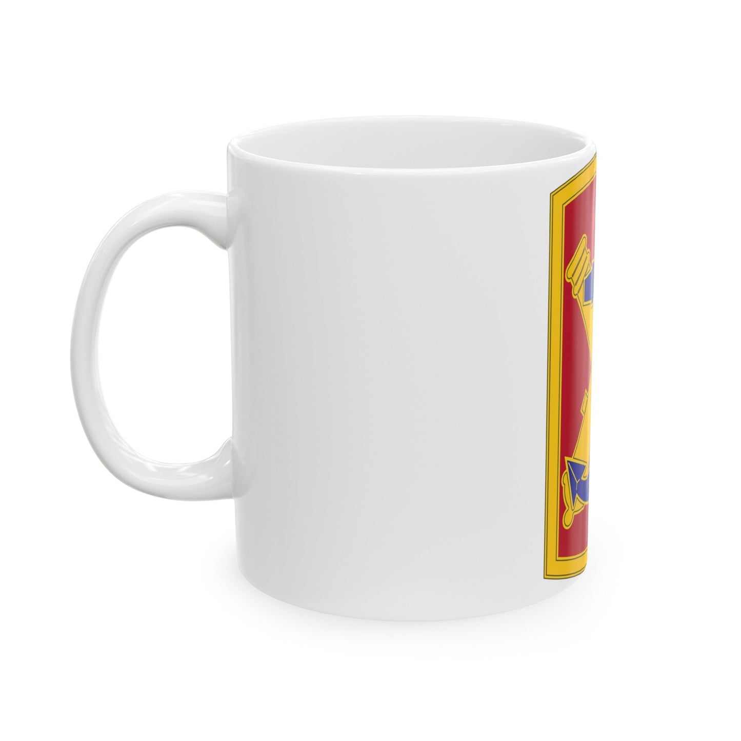 103rd Field Artillery Brigade (U.S. Army) White Coffee Mug-The Sticker Space