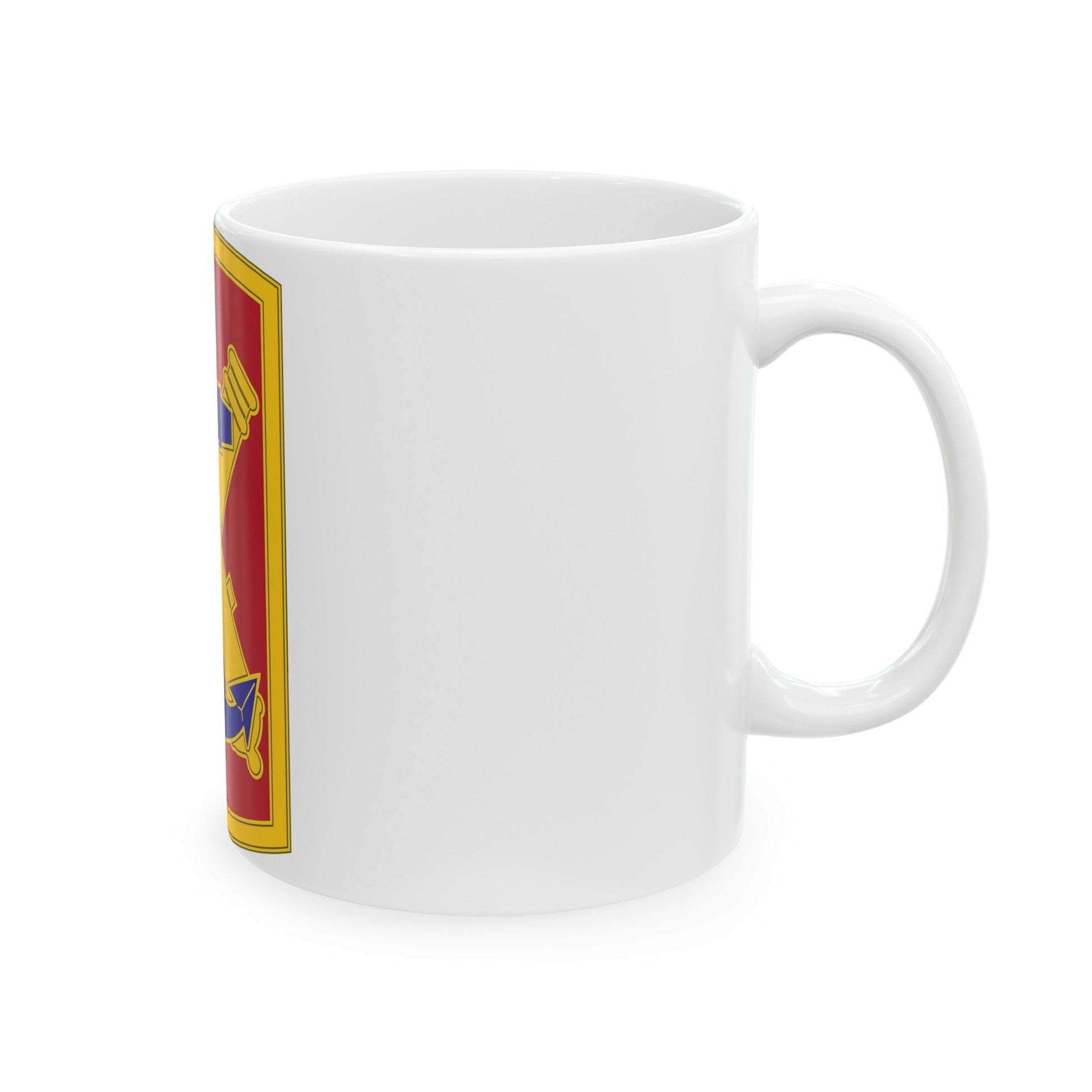 103rd Field Artillery Brigade (U.S. Army) White Coffee Mug-The Sticker Space