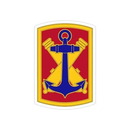 103rd Field Artillery Brigade (U.S. Army) REVERSE PRINT Transparent Die-Cut STICKER - The Sticker Space