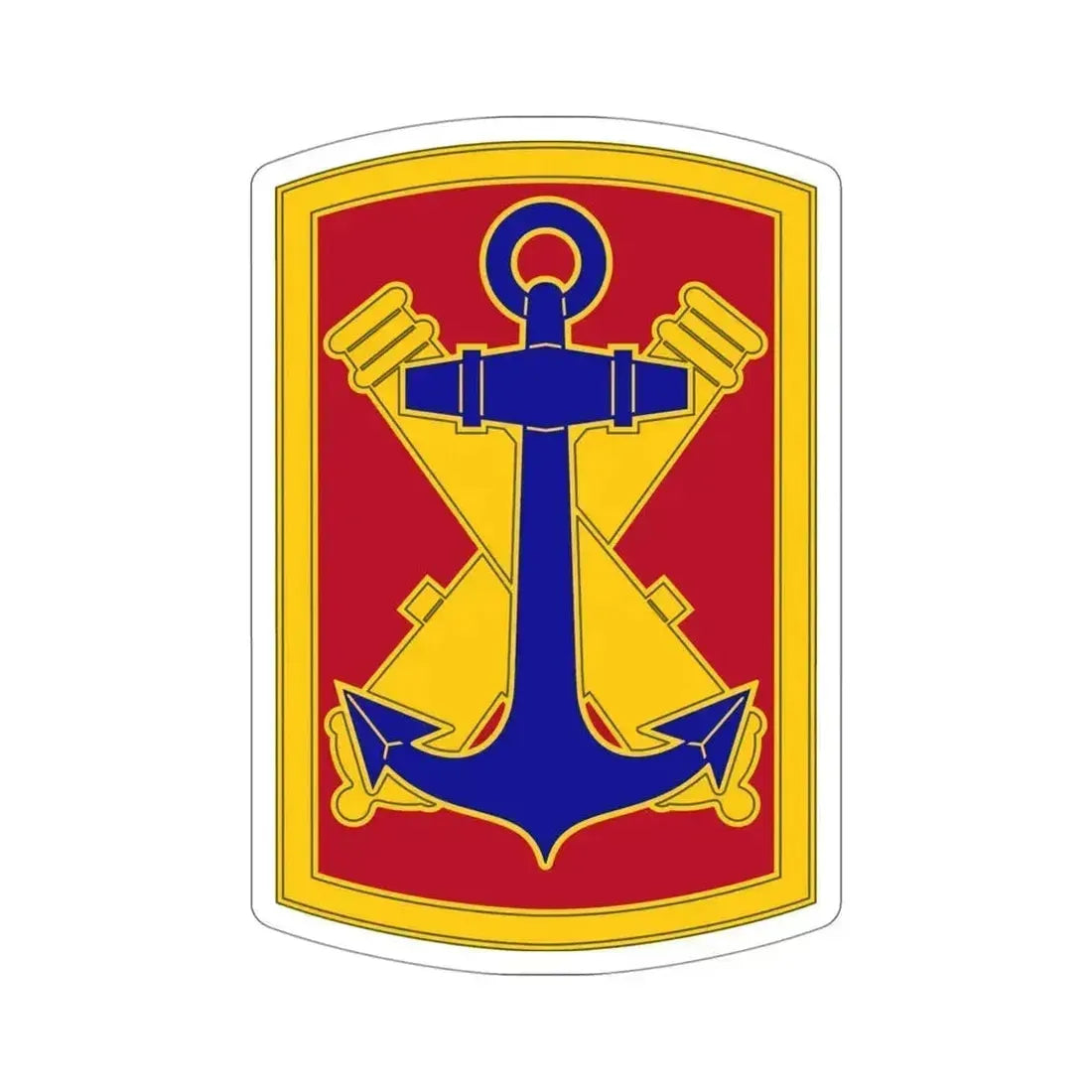 103rd Field Artillery Brigade (U.S. Army) STICKER Vinyl Die-Cut Decal 4 Inch - The Sticker Space