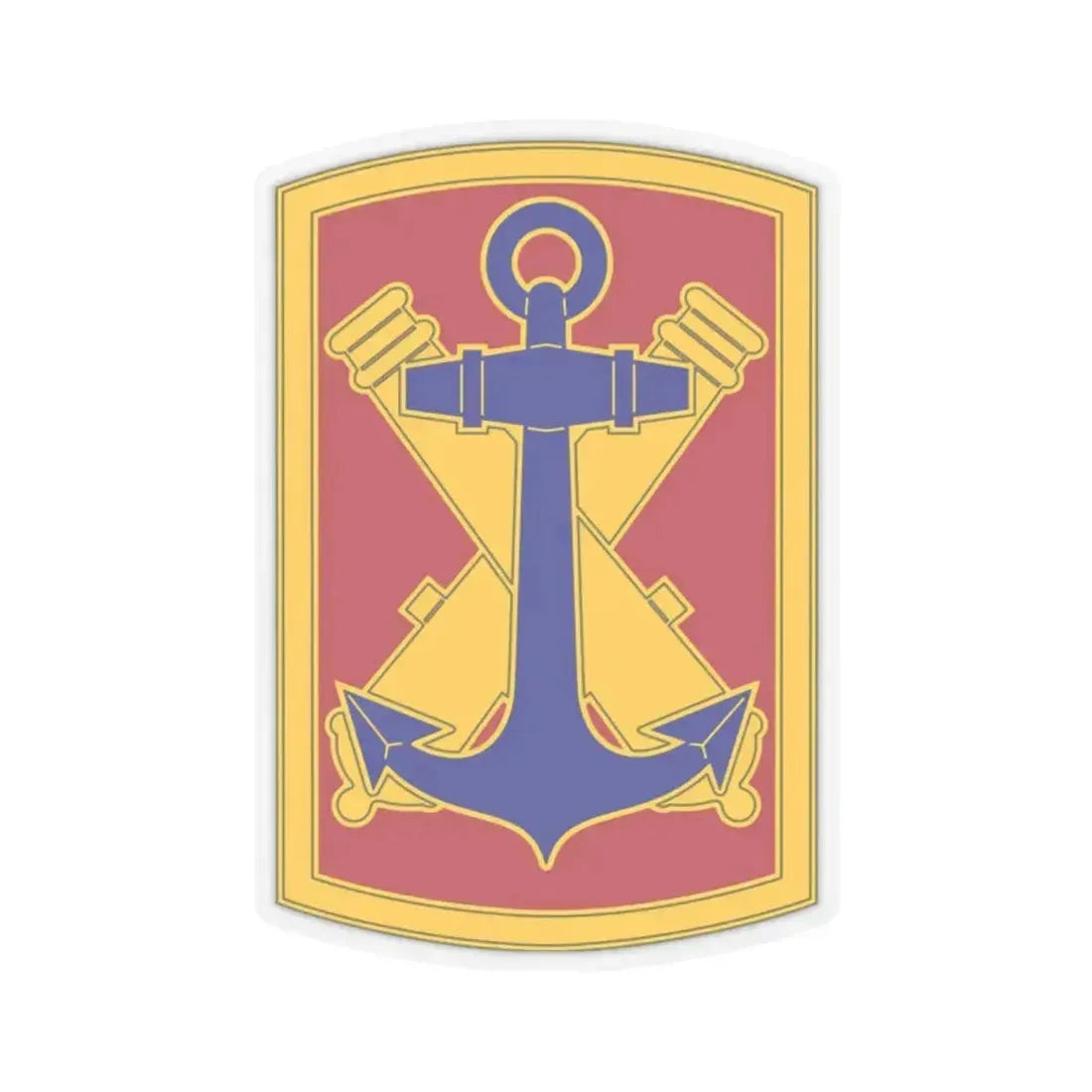 103rd Field Artillery Brigade (U.S. Army) STICKER Vinyl Kiss-Cut Decal 2 Inch Transparent - The Sticker Space