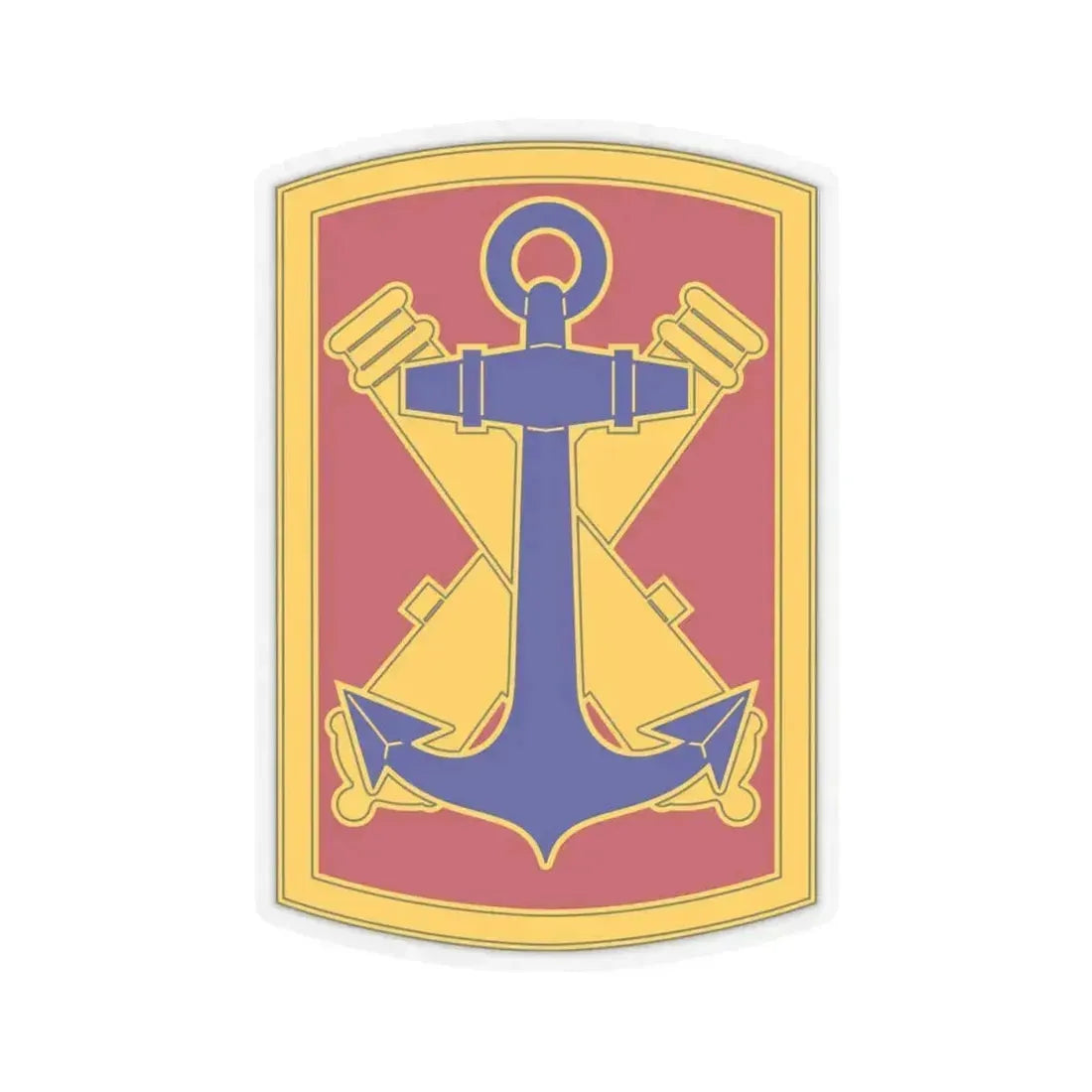 103rd Field Artillery Brigade (U.S. Army) STICKER Vinyl Kiss-Cut Decal 4 Inch Transparent - The Sticker Space