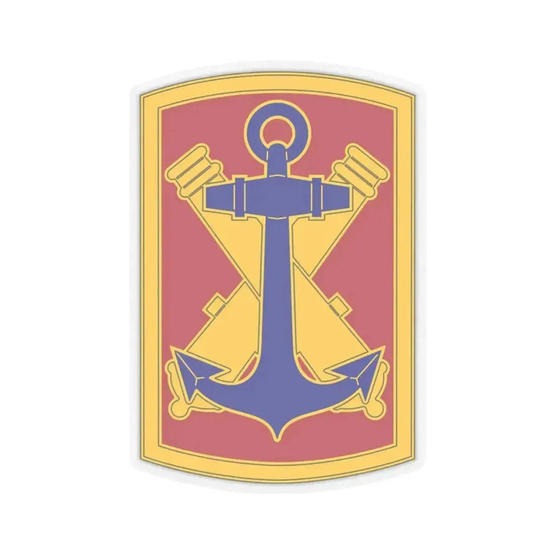 103rd Field Artillery Brigade (U.S. Army) STICKER Vinyl Kiss-Cut Decal 6 Inch Transparent - The Sticker Space