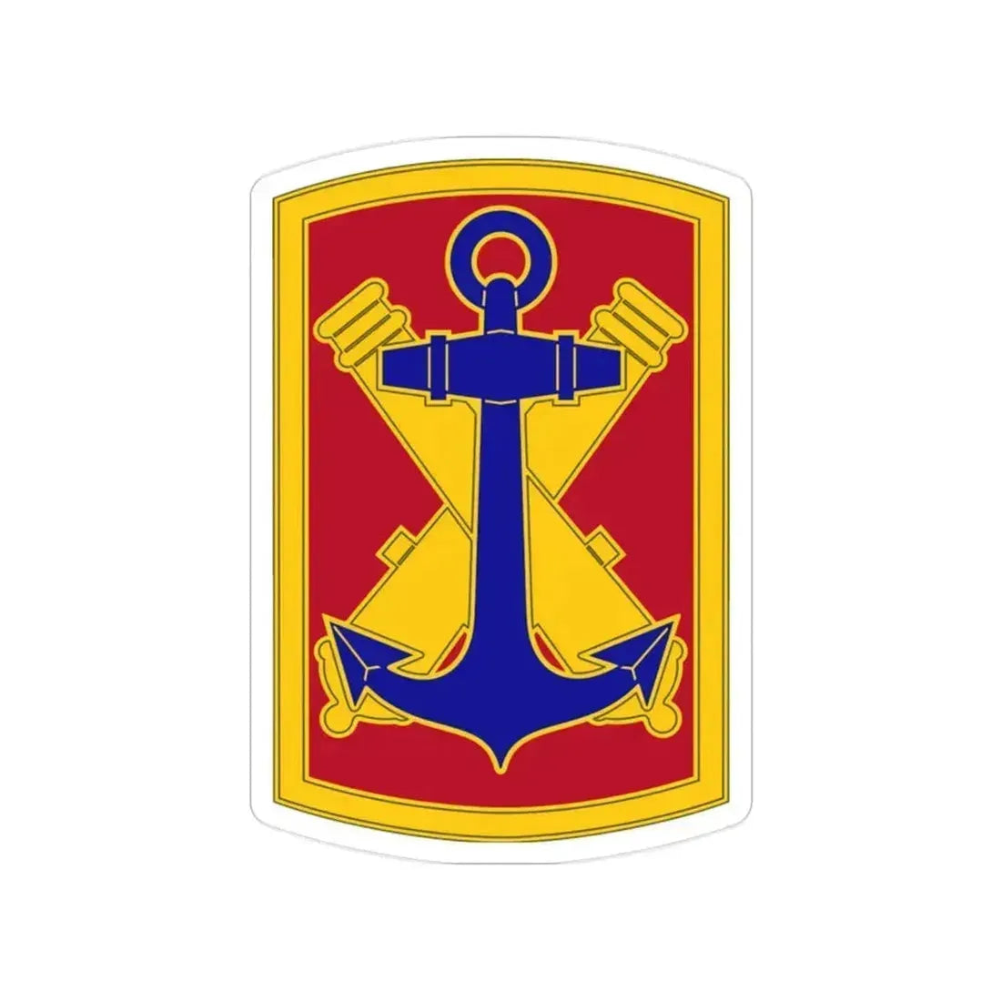 103rd Field Artillery Brigade (U.S. Army) Transparent STICKER Die-Cut Vinyl Decal 2 Inch - The Sticker Space