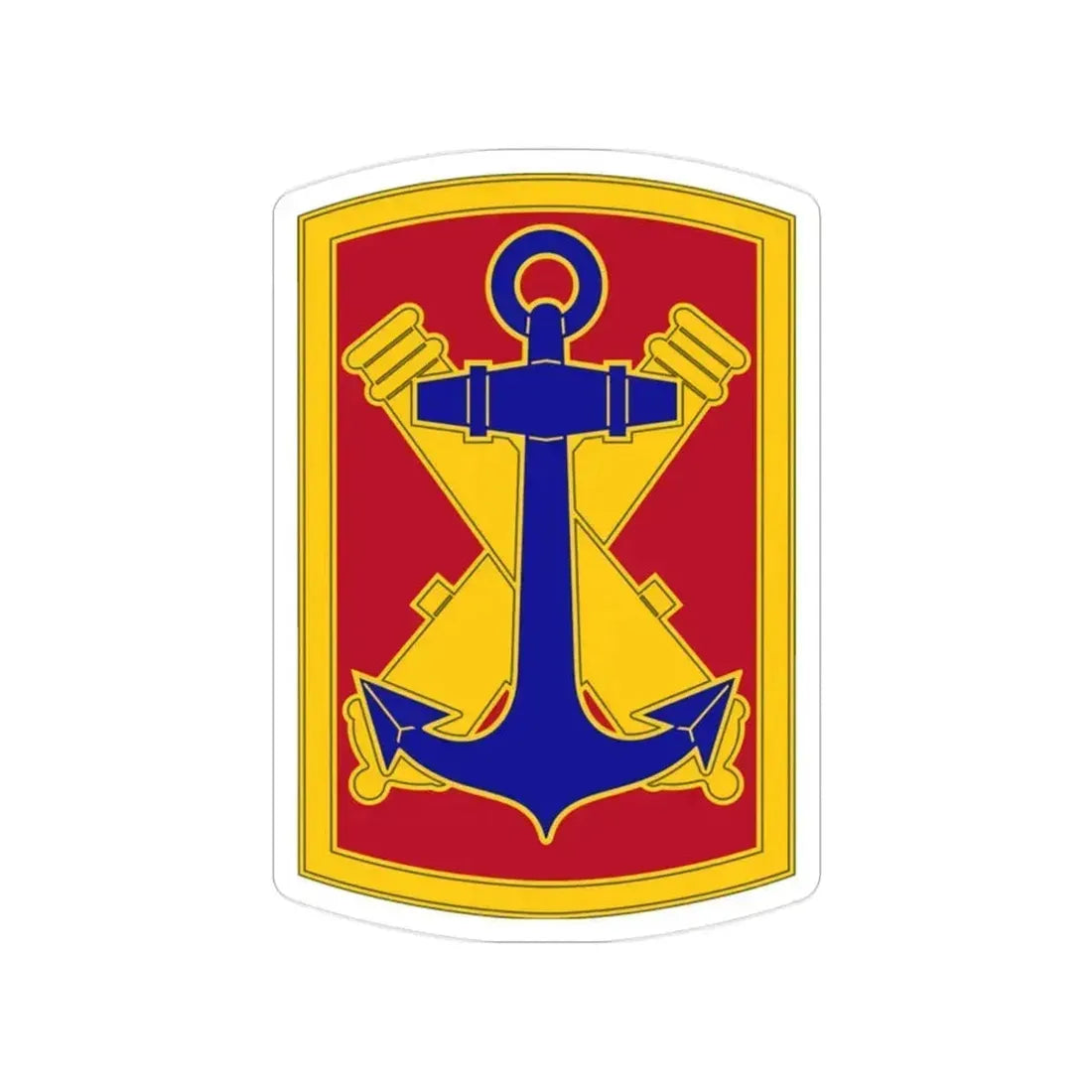 103rd Field Artillery Brigade (U.S. Army) Transparent STICKER Die-Cut Vinyl Decal 2 Inch - The Sticker Space