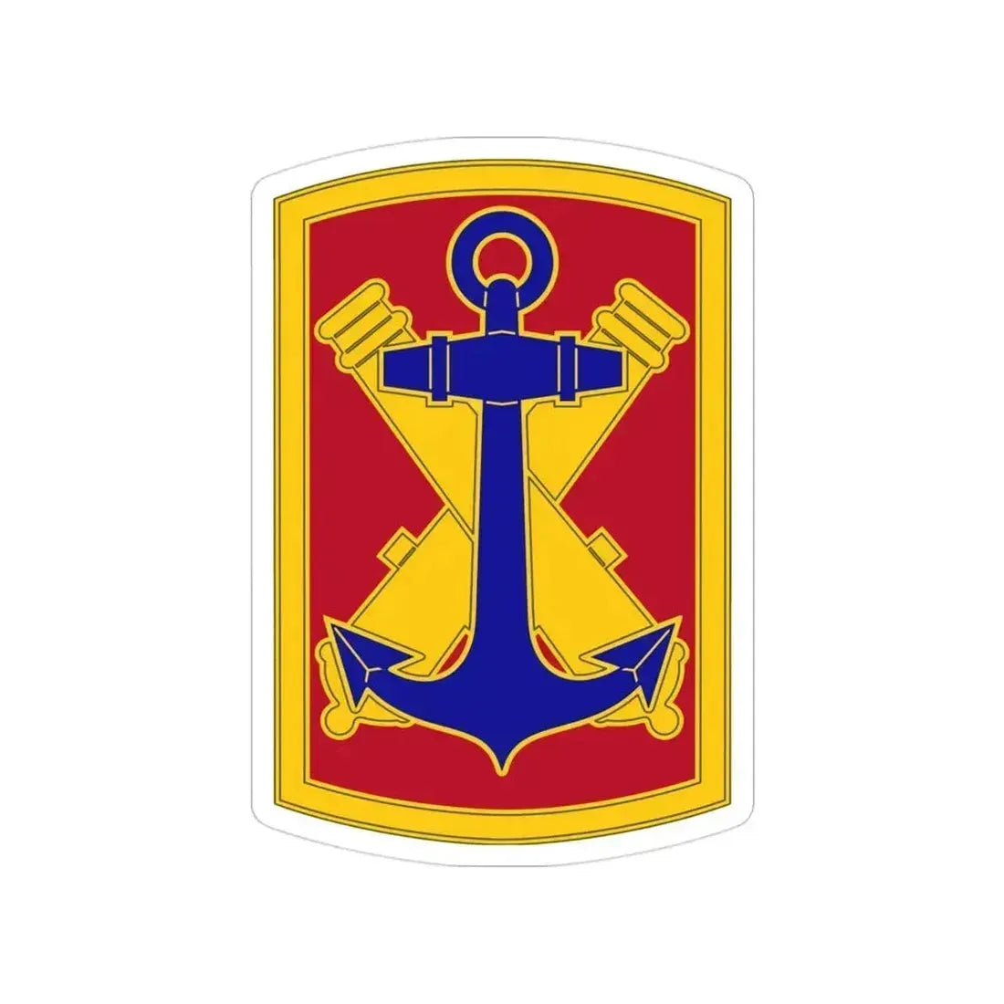 103rd Field Artillery Brigade (U.S. Army) Transparent STICKER Die-Cut Vinyl Decal 3 Inch - The Sticker Space