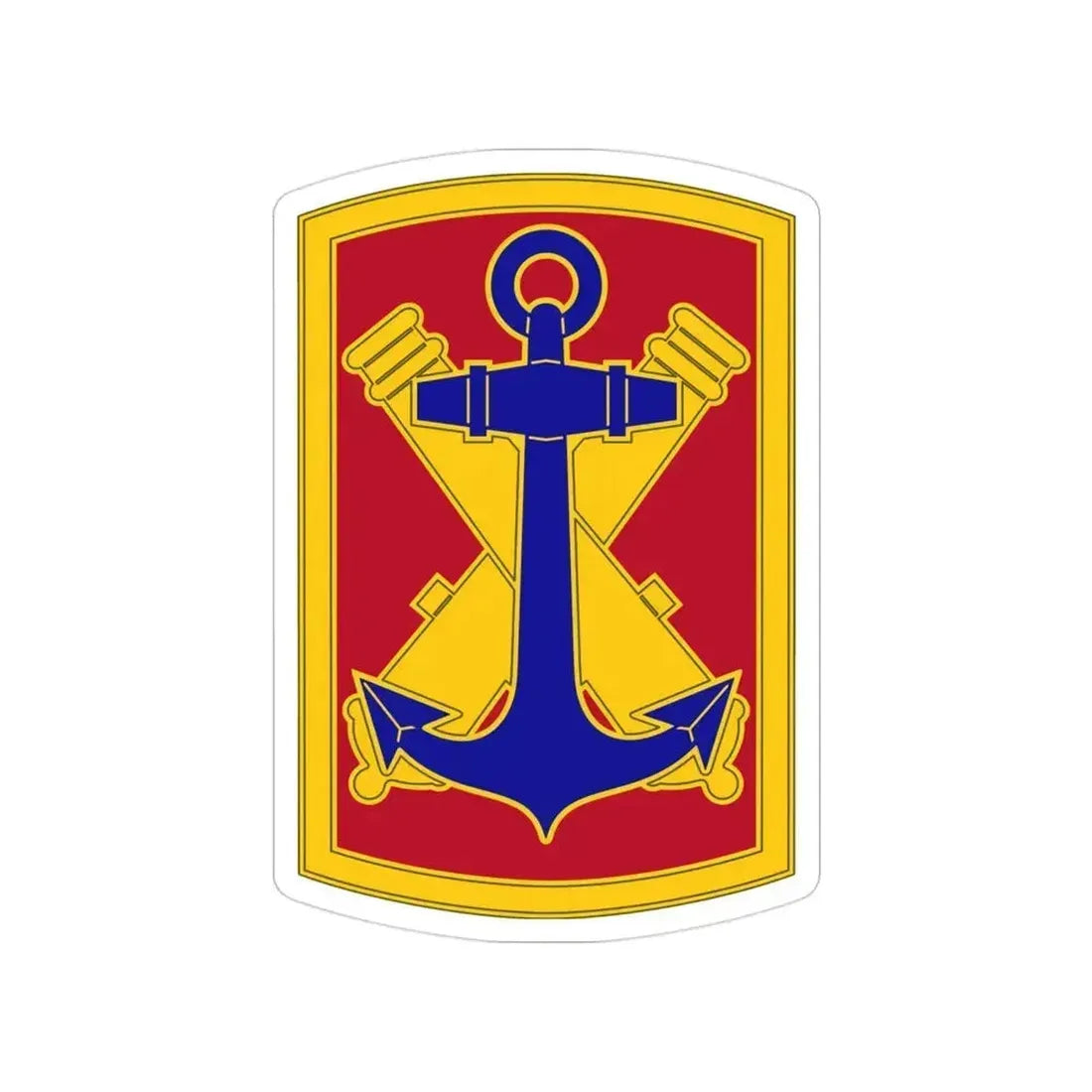 103rd Field Artillery Brigade (U.S. Army) Transparent STICKER Die-Cut Vinyl Decal 3 Inch - The Sticker Space