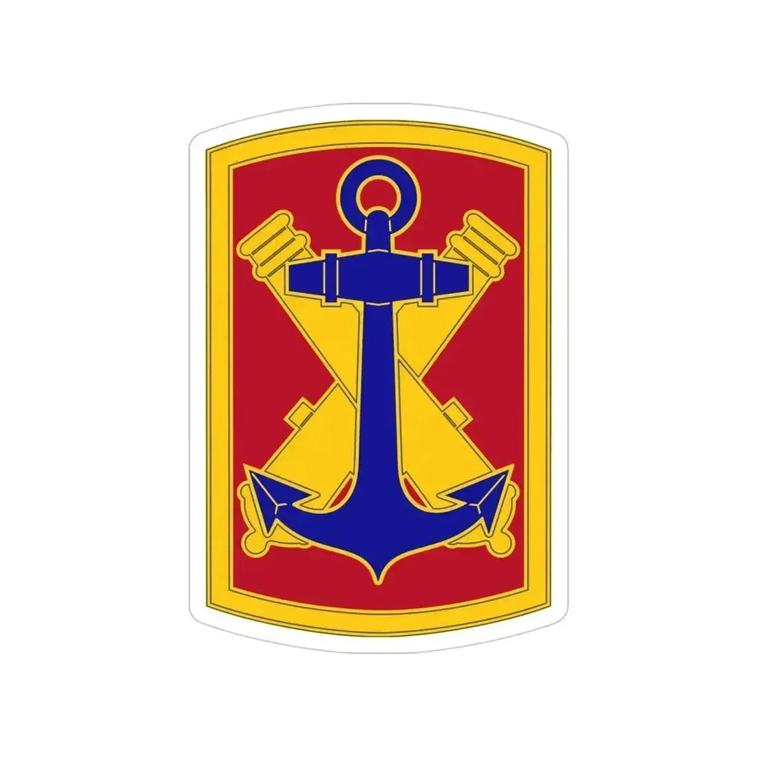 103rd Field Artillery Brigade (U.S. Army) Transparent STICKER Die-Cut Vinyl Decal 4 Inch - The Sticker Space