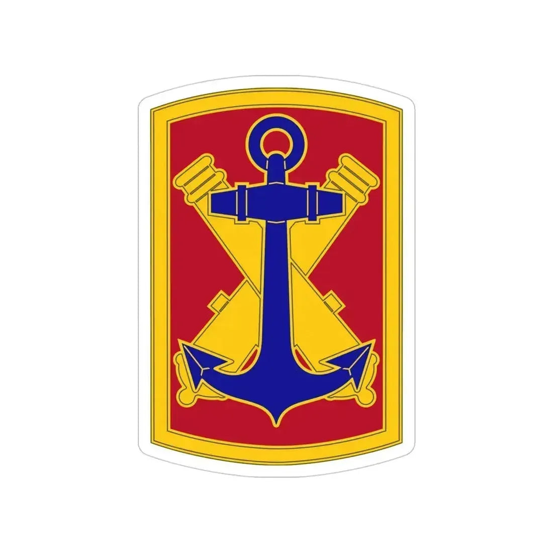 103rd Field Artillery Brigade (U.S. Army) Transparent STICKER Die-Cut Vinyl Decal 4 Inch - The Sticker Space