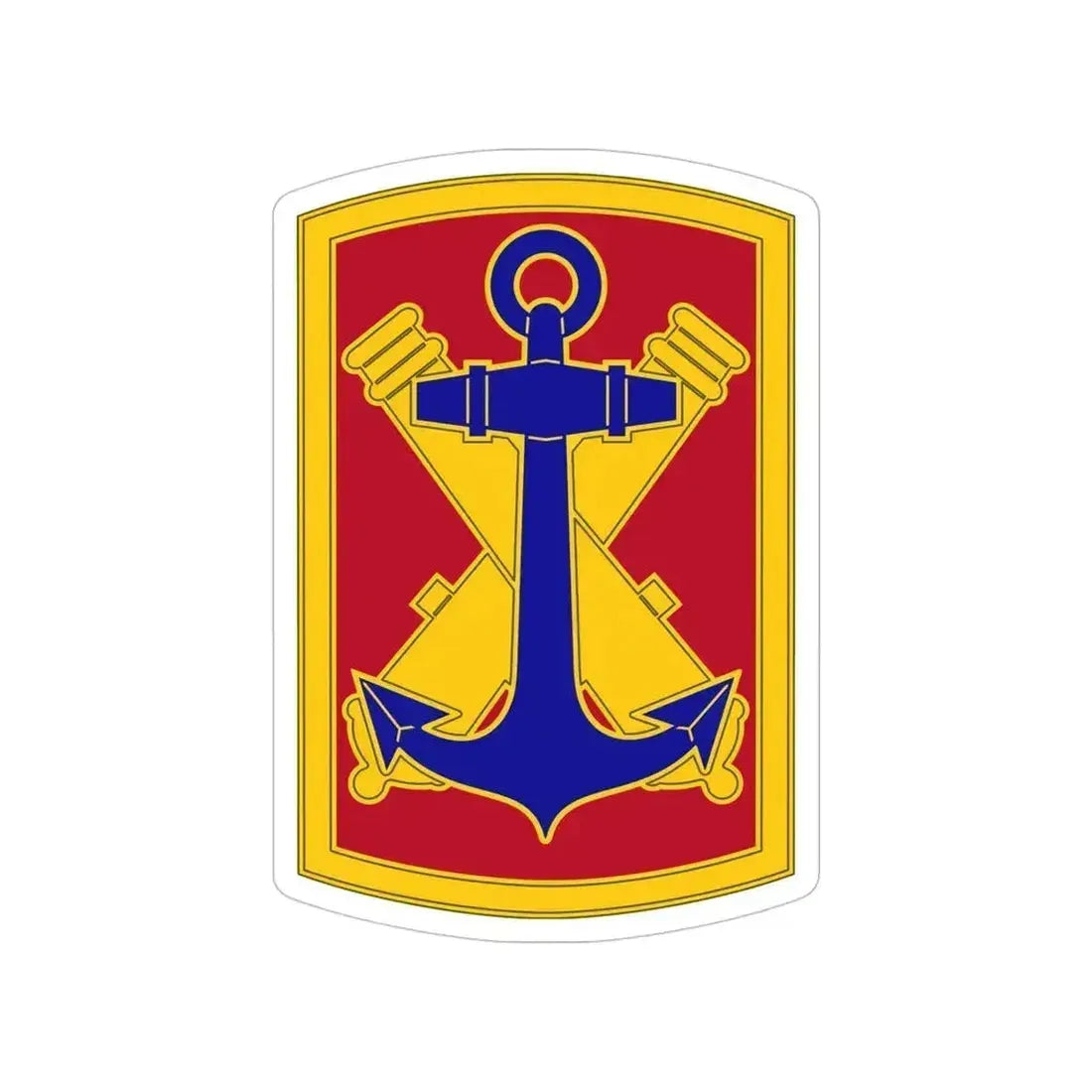 103rd Field Artillery Brigade (U.S. Army) Transparent STICKER Die-Cut Vinyl Decal 5 Inch - The Sticker Space