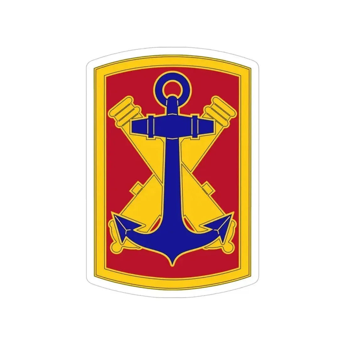 103rd Field Artillery Brigade (U.S. Army) Transparent STICKER Die-Cut Vinyl Decal 5 Inch - The Sticker Space