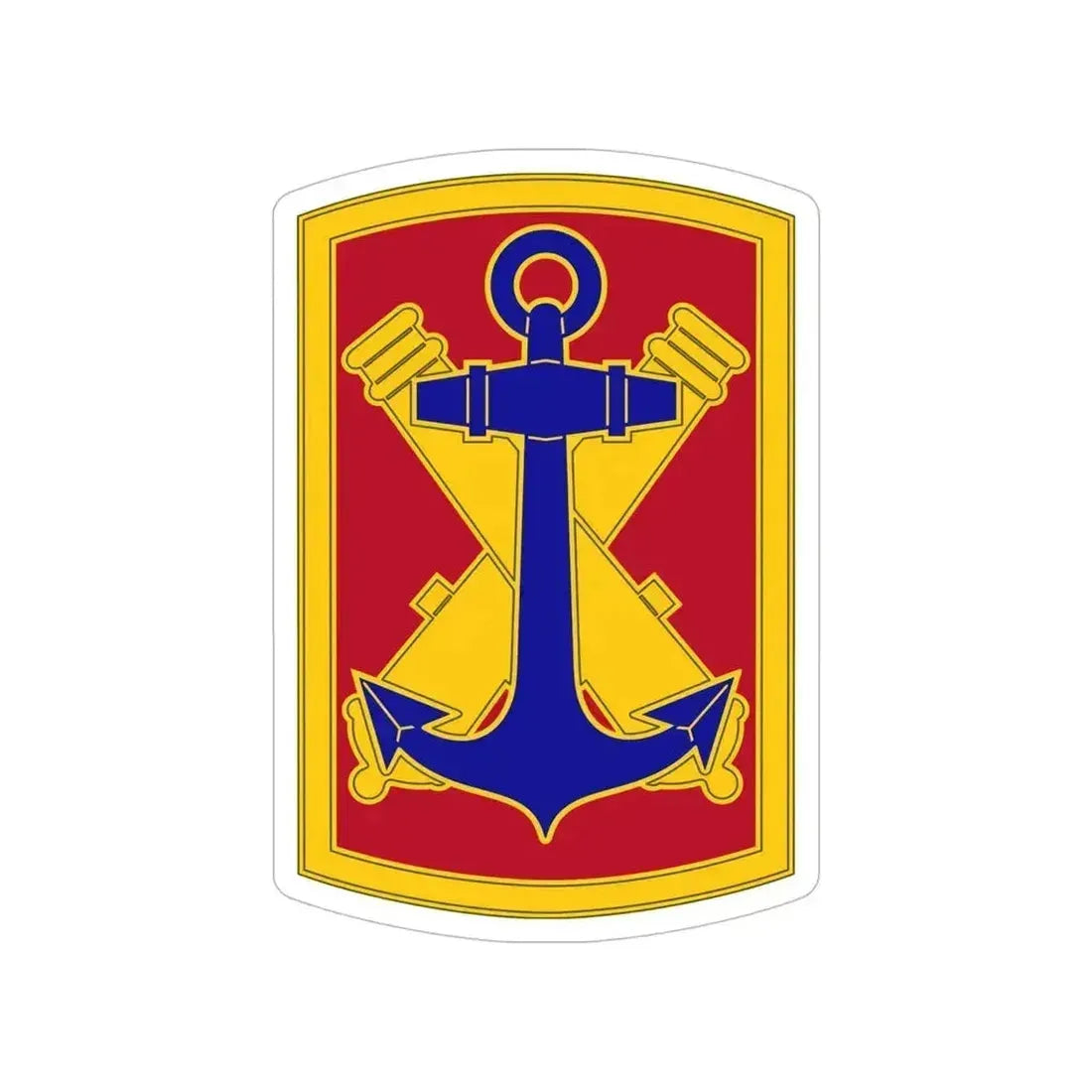 103rd Field Artillery Brigade (U.S. Army) Transparent STICKER Die-Cut Vinyl Decal 6 Inch - The Sticker Space