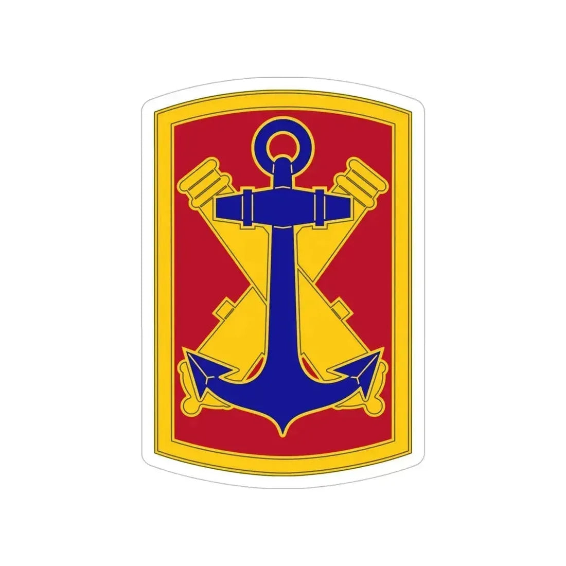 103rd Field Artillery Brigade (U.S. Army) Transparent STICKER Die-Cut Vinyl Decal 6 Inch - The Sticker Space